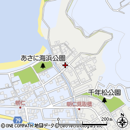 鹿児島県奄美市名瀬朝仁新町3-9周辺の地図