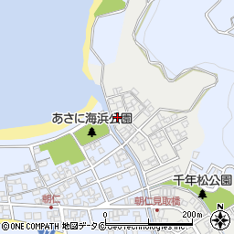 鹿児島県奄美市名瀬朝仁新町3-13周辺の地図