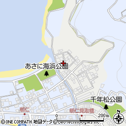鹿児島県奄美市名瀬朝仁新町3-4周辺の地図