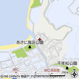 鹿児島県奄美市名瀬朝仁新町3-18周辺の地図