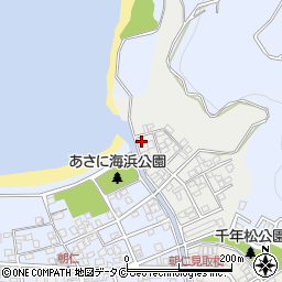 鹿児島県奄美市名瀬朝仁新町3-16周辺の地図