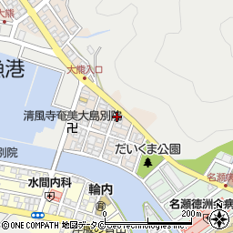 鹿児島県奄美市名瀬大熊町1447周辺の地図