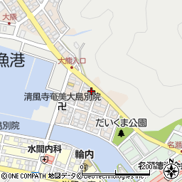 鹿児島県奄美市名瀬大熊町1430周辺の地図