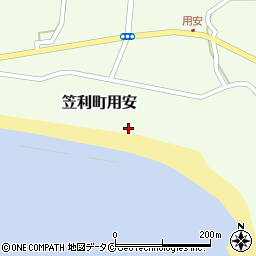 鹿児島県奄美市笠利町大字用安1121周辺の地図