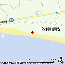 鹿児島県奄美市笠利町大字用安1137周辺の地図