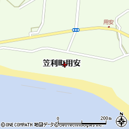 鹿児島県奄美市笠利町大字用安1102周辺の地図