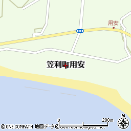 鹿児島県奄美市笠利町大字用安周辺の地図