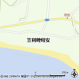 鹿児島県奄美市笠利町大字用安1592周辺の地図