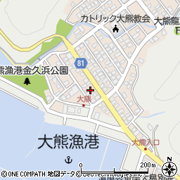 鹿児島県奄美市名瀬大熊町6周辺の地図