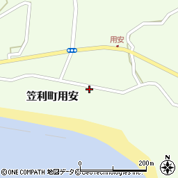 鹿児島県奄美市笠利町大字用安1074周辺の地図