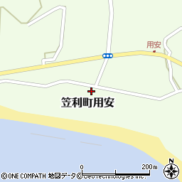 鹿児島県奄美市笠利町大字用安1115周辺の地図