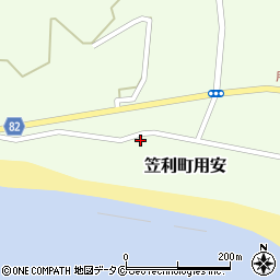 鹿児島県奄美市笠利町大字用安1129周辺の地図