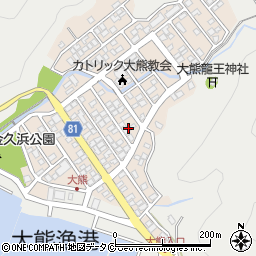 鹿児島県奄美市名瀬大熊町15周辺の地図