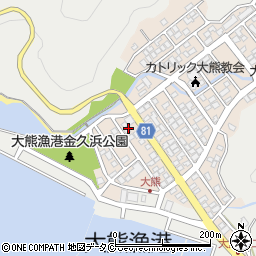 鹿児島県奄美市名瀬大熊町7周辺の地図