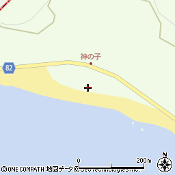 鹿児島県奄美市笠利町大字用安1288周辺の地図