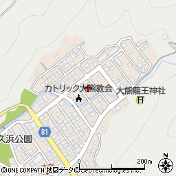 鹿児島県奄美市名瀬大熊町20周辺の地図