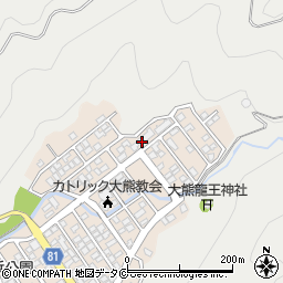 鹿児島県奄美市名瀬大熊町28周辺の地図