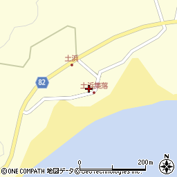 鹿児島県奄美市笠利町大字平1226周辺の地図