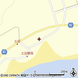 鹿児島県奄美市笠利町大字平1208周辺の地図