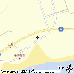 鹿児島県奄美市笠利町大字平1164周辺の地図