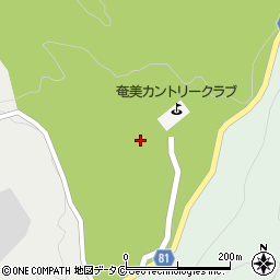 奄美カントリークラブ周辺の地図