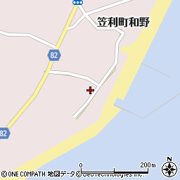 鹿児島県奄美市笠利町大字和野1386周辺の地図