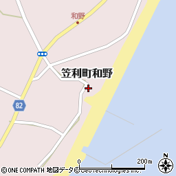 鹿児島県奄美市笠利町大字和野23周辺の地図