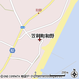 鹿児島県奄美市笠利町大字和野21周辺の地図