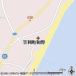 鹿児島県奄美市笠利町大字和野41周辺の地図