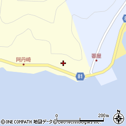 西郷松せんべい周辺の地図