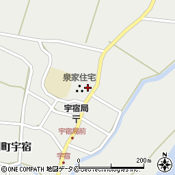 鹿児島県奄美市笠利町大字宇宿156周辺の地図