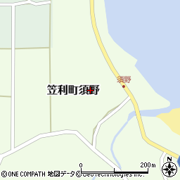 鹿児島県奄美市笠利町大字須野周辺の地図