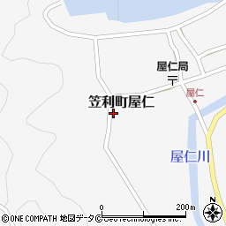 鹿児島県奄美市笠利町大字屋仁1422周辺の地図