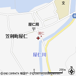 鹿児島県奄美市笠利町大字屋仁29周辺の地図