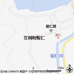 鹿児島県奄美市笠利町大字屋仁1426周辺の地図