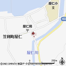 鹿児島県奄美市笠利町大字屋仁79周辺の地図