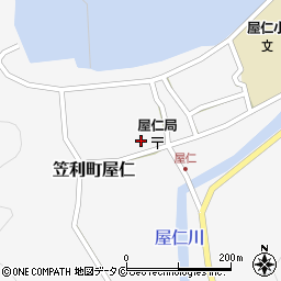 鹿児島県奄美市笠利町大字屋仁53周辺の地図