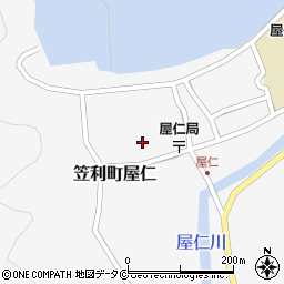 鹿児島県奄美市笠利町大字屋仁67周辺の地図