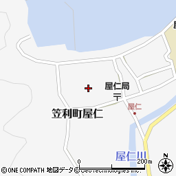 鹿児島県奄美市笠利町大字屋仁59周辺の地図