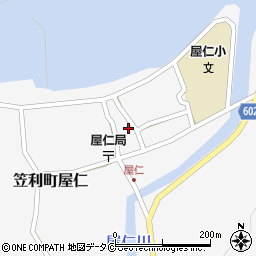 鹿児島県奄美市笠利町大字屋仁81周辺の地図