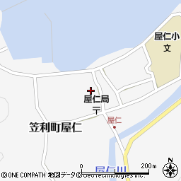 鹿児島県奄美市笠利町大字屋仁90周辺の地図