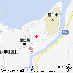 鹿児島県奄美市笠利町大字屋仁36周辺の地図