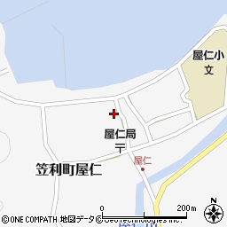 鹿児島県奄美市笠利町大字屋仁69周辺の地図