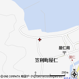 鹿児島県奄美市笠利町大字屋仁1457周辺の地図