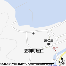 鹿児島県奄美市笠利町大字屋仁1475周辺の地図