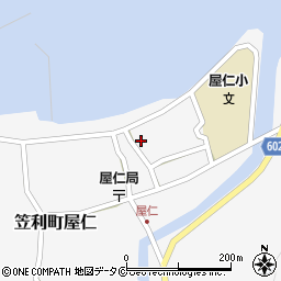 鹿児島県奄美市笠利町大字屋仁89周辺の地図