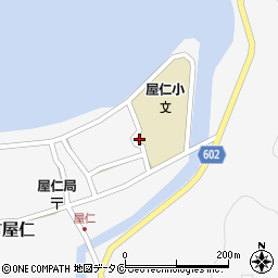 鹿児島県奄美市笠利町大字屋仁122周辺の地図