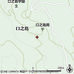 鹿児島県鹿児島郡十島村口之島155周辺の地図