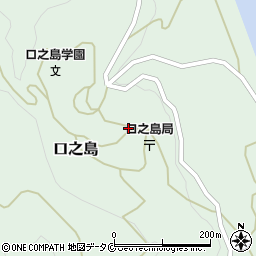 鹿児島県鹿児島郡十島村口之島125周辺の地図