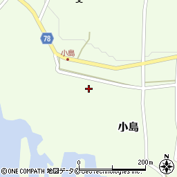 鹿児島県熊毛郡屋久島町小島434周辺の地図